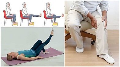 Gimnastică terapeutică cu artroza articulației genunchiului